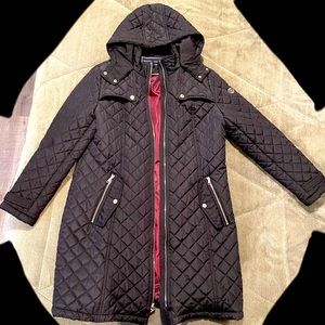 Tommy Hilfiger Long Women’s Coat, Puffer, Size XL